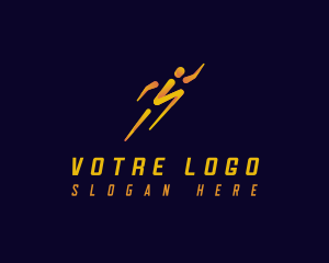 Gym - Athletic Sports Runner logo design