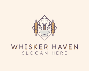 Whisk Confectionery Baker Logo