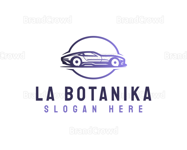 Auto Sports Car Logo