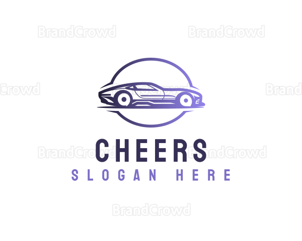 Auto Sports Car Logo