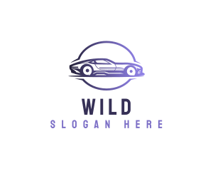 Auto Sports Car Logo