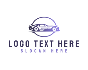 Road Trip - Auto Sports Car logo design