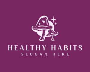 Shroom Fungi Mushroom logo design