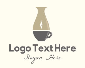 Coffee Shop - Pottery Coffee Shop logo design