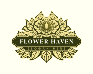 Tulip Flower Garden logo design