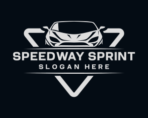 Car Racing Sport logo design