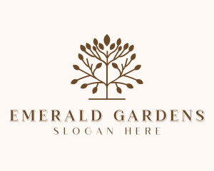 Botanical Garden Arborist logo design