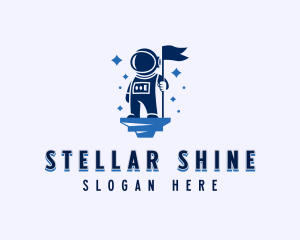 Stars - Astronaut Star Leader logo design