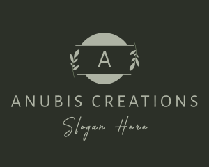 Nature Plant Leaf logo design