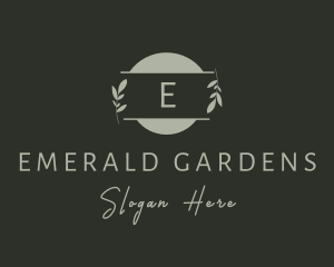 Nature Plant Leaf logo design