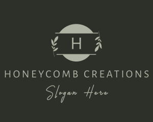 Nature Plant Leaf logo design