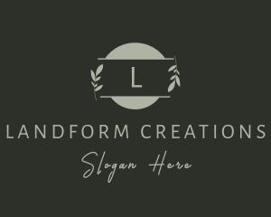 Nature Plant Leaf logo design