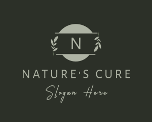 Nature Plant Leaf logo design