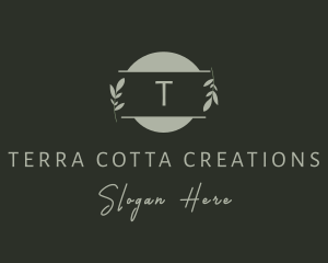 Nature Plant Leaf logo design