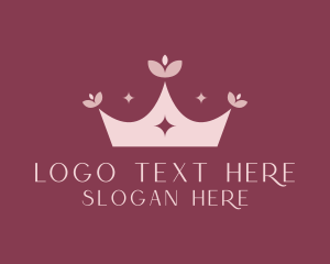 Flower Beauty Tiara  Logo