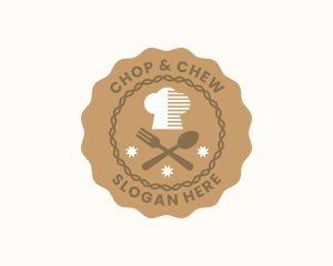 Chef Gourmet Restaurant Logo
