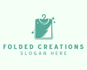 Folded - Clothes Folded Shirt logo design