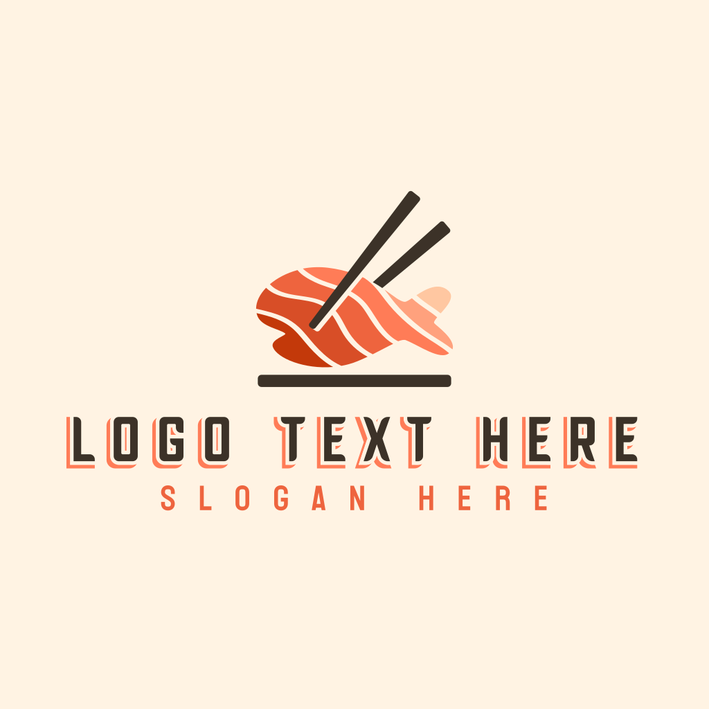 Sashimi Fish Sushi Logo | BrandCrowd Logo Maker