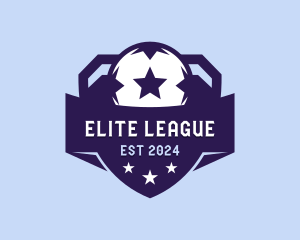 League - Soccer Football League logo design