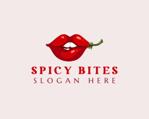 Jalapeno - Hot Chili Lips logo design