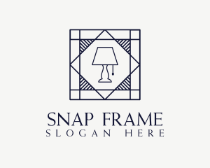 Antique Frame Lamp logo design