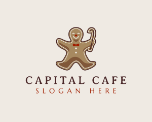 Sweet Gingerbread Cookie logo design