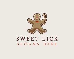 Sweet Gingerbread Cookie logo design