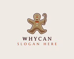 Dough - Sweet Gingerbread Cookie logo design