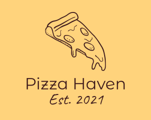 Pizzeria - Pizzeria Pizza Slice logo design