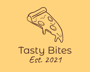Eatery - Pizzeria Pizza Slice logo design