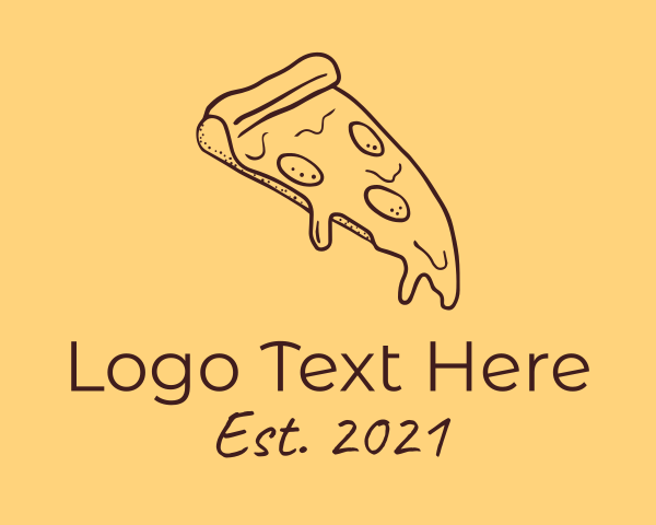 Pizzeria - Pizzeria Pizza Slice logo design