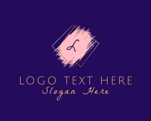 Luxury - Luxury Brush Makeup Cosmetics logo design