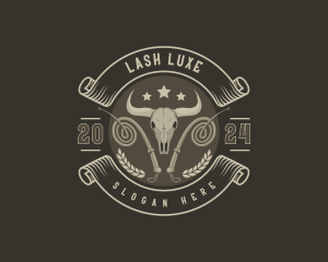 Bison Whip Ranch logo design