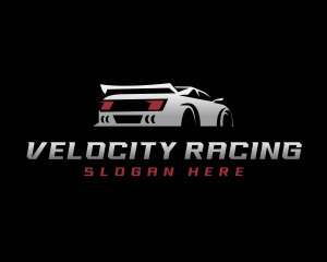 Transportation Race Car logo design