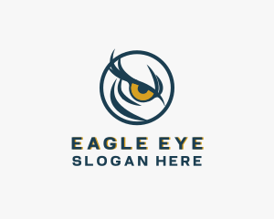 Wild Animal Eye Lens logo design