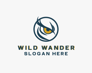 Wild Animal Eye Lens logo design