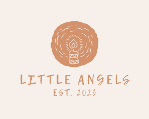 Organic Handmade Candle logo design