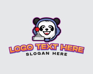 Esport - Panda Bear Gaming logo design