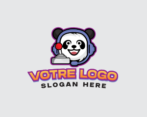 Controller - Panda Bear Gaming logo design