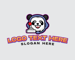 Mascot - Panda Bear Gaming logo design