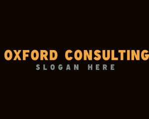 Generic Business Consultant logo design