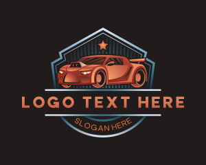 Racer - Car Detailing Automotive logo design