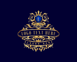 Heraldry - Premium Decorative Crest logo design