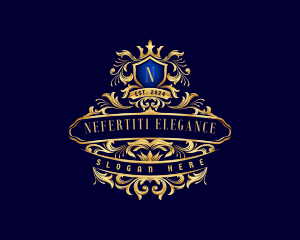 Premium Decorative Crest logo design