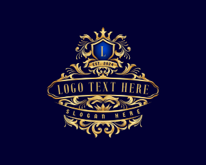 Premium - Premium Decorative Crest logo design