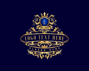 Premium Decorative Crest Logo