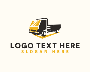 Automotive Cargo Truck logo design
