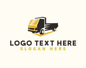 Freight - Automotive Cargo Truck logo design