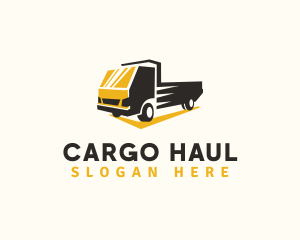 Automotive Cargo Truck logo design