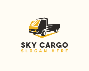 Automotive Cargo Truck logo design